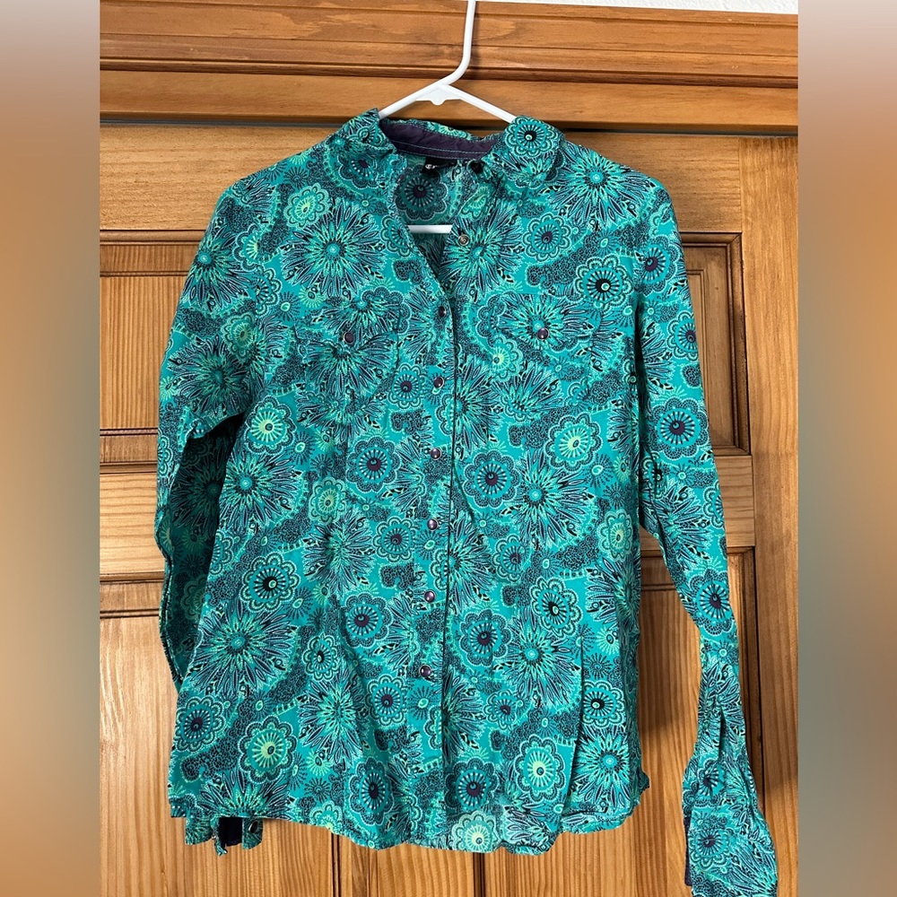 Womens button up shirt